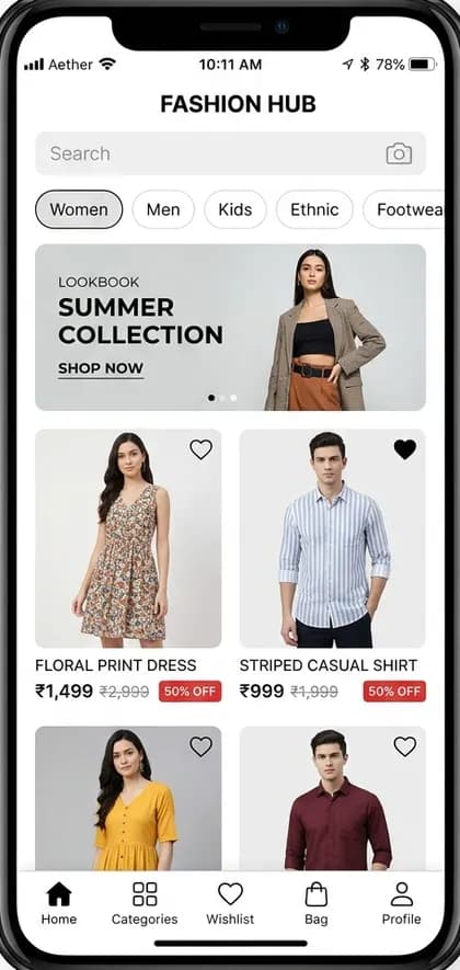 Watch Shopping App - Shopper app — app screen designed by CloneAppTech